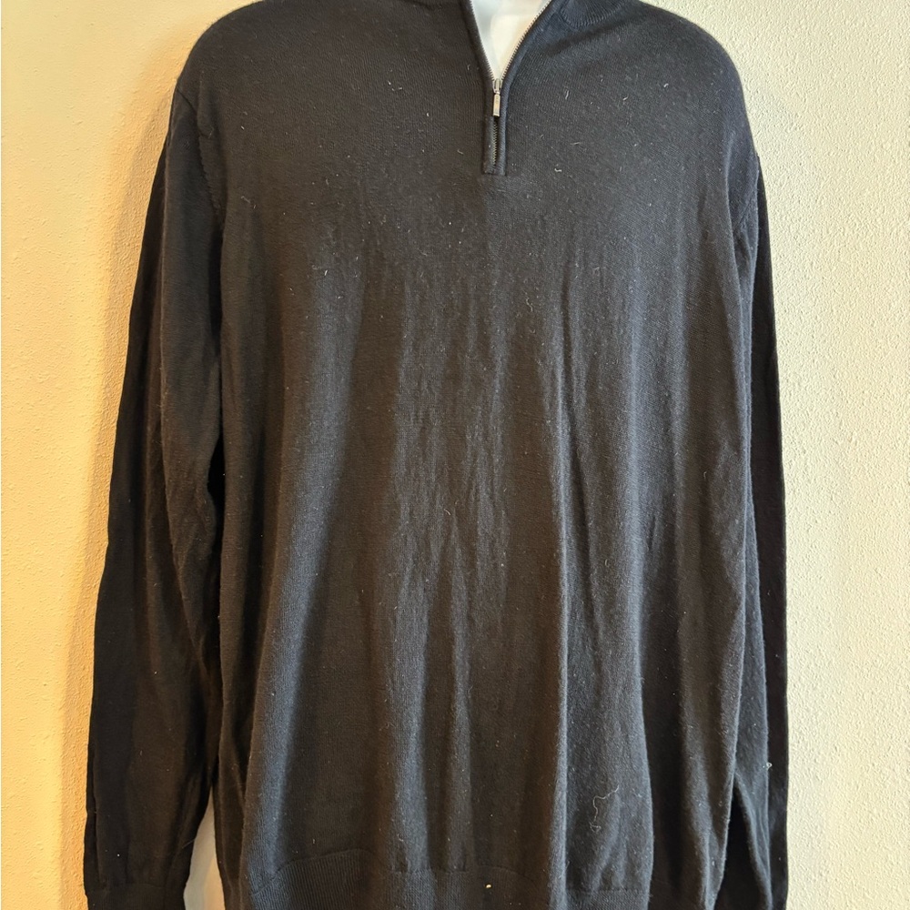 Goodthreads Men's Charcoal Zip-Up Sweater